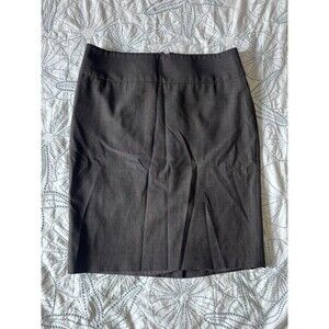 Express Women’s Brown Pencil Skirt Career Office Lined Back Zip Size 4